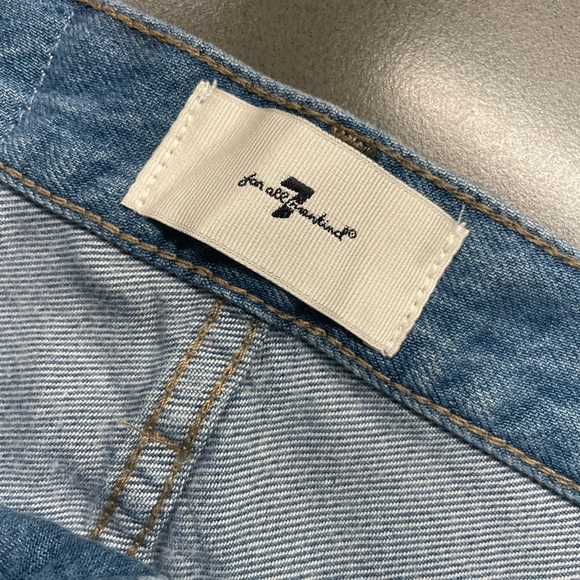 7 for all Mankind Jeans with ties at ankle - Picture 9 of 10